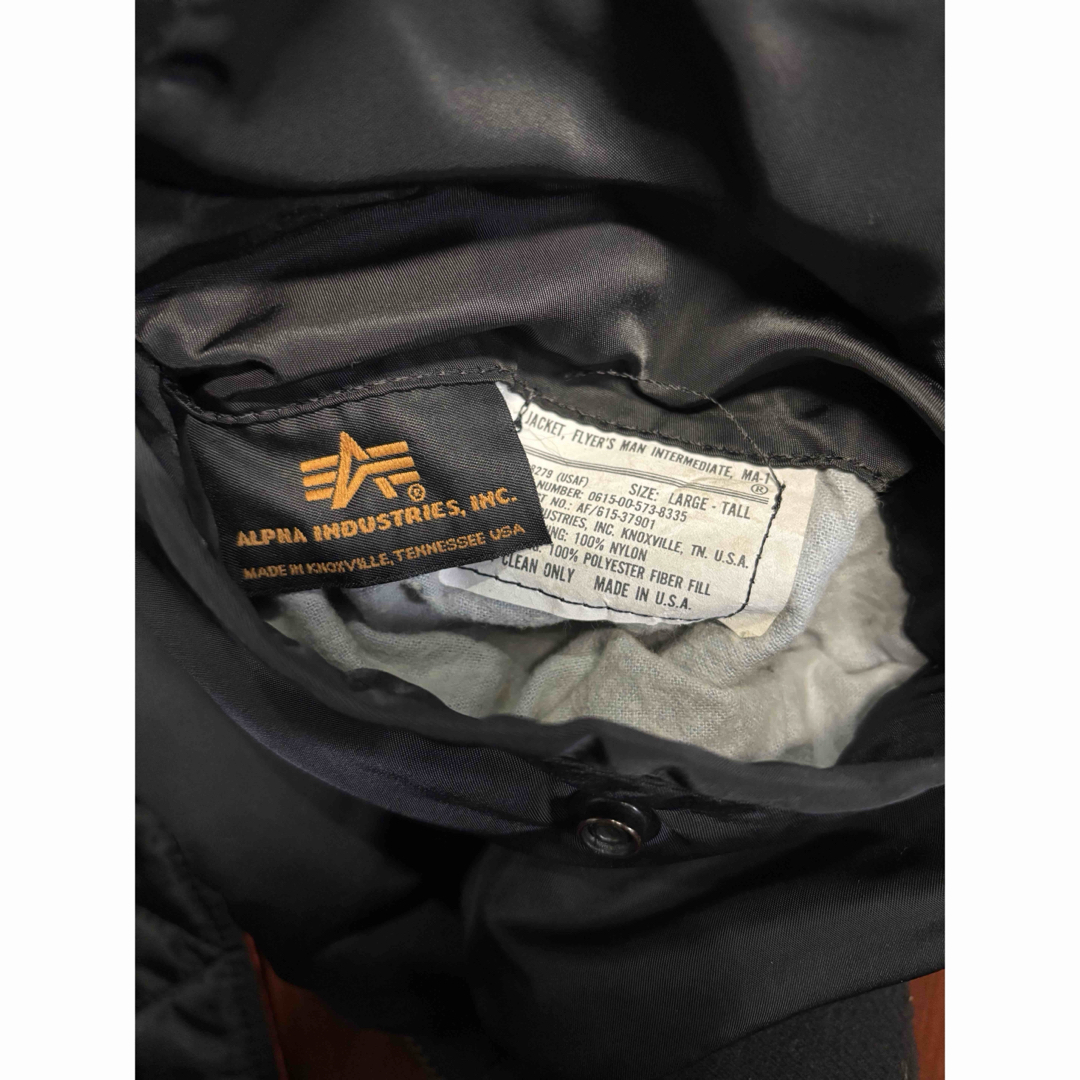 GOODENOUGH - EC×GOODENOUGH×ALPHA×TOMO MA-1 サイズL ブラックの通販