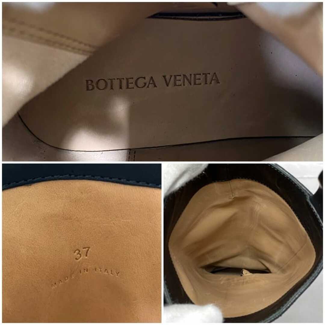 BOTTEGA VENETA - ボッテガヴェネタ ロングブーツ ブラック パープル