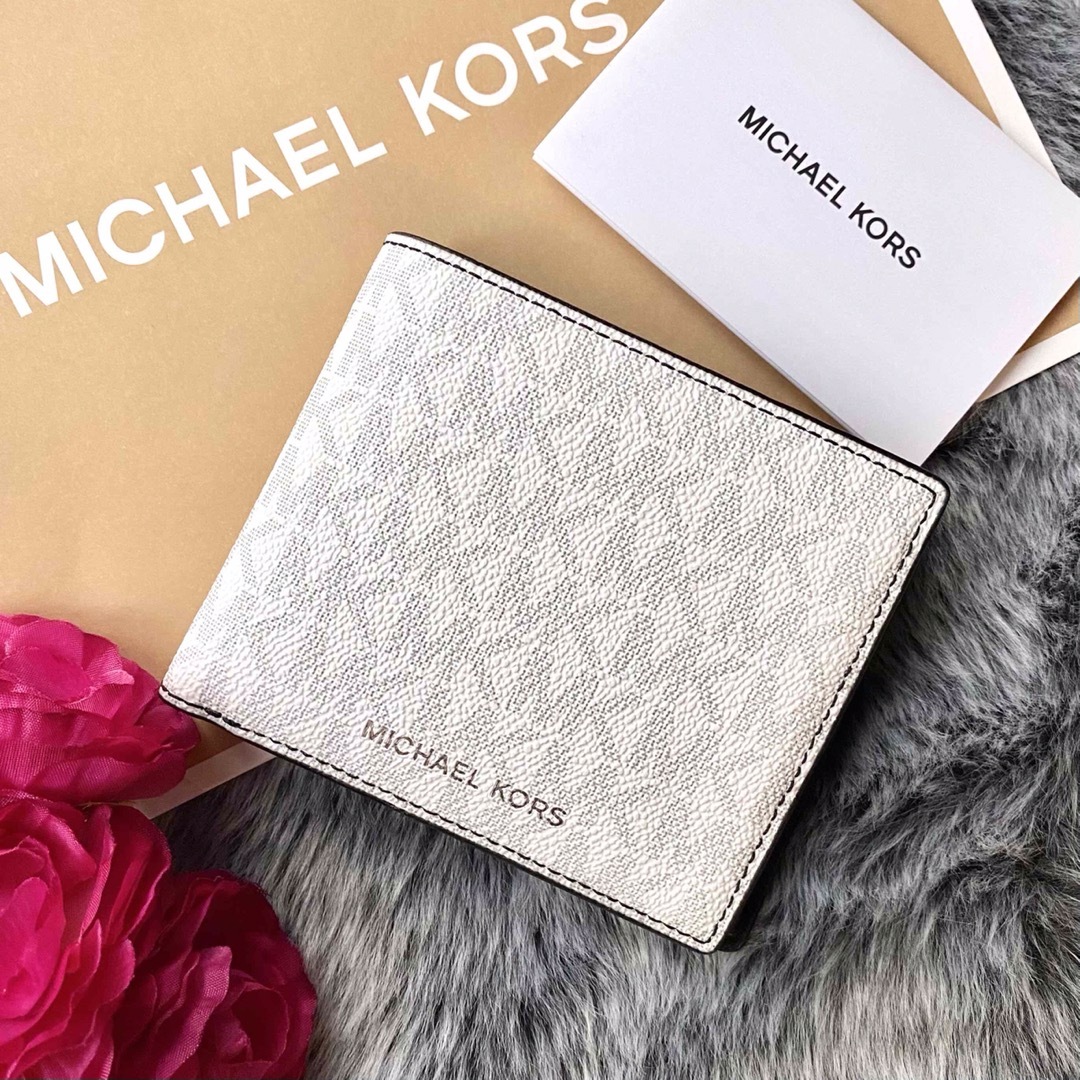 MICHAEL KORS - 新品☆MICHAEL KORS メンズ ブラック シグネチャー