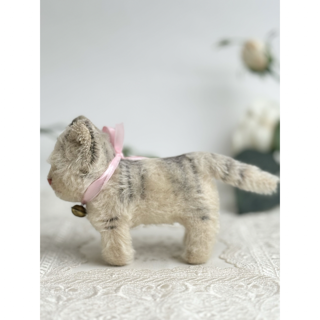 Steiff - シュタイフ☆Cat Tabby 10cm☆タビーキャット/ねこ/猫