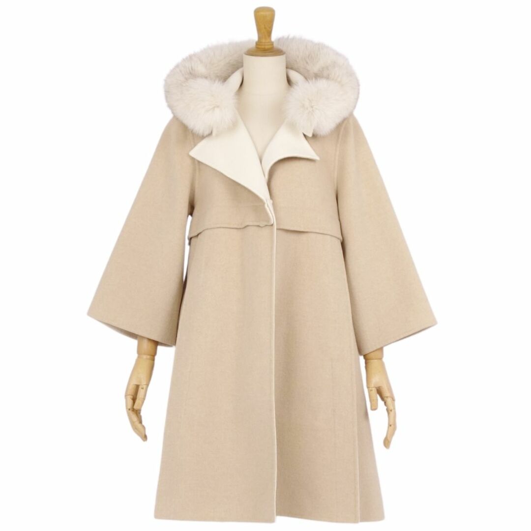 FOXEY - 美品 フォクシー FOXEY シャムニーコート フード付き