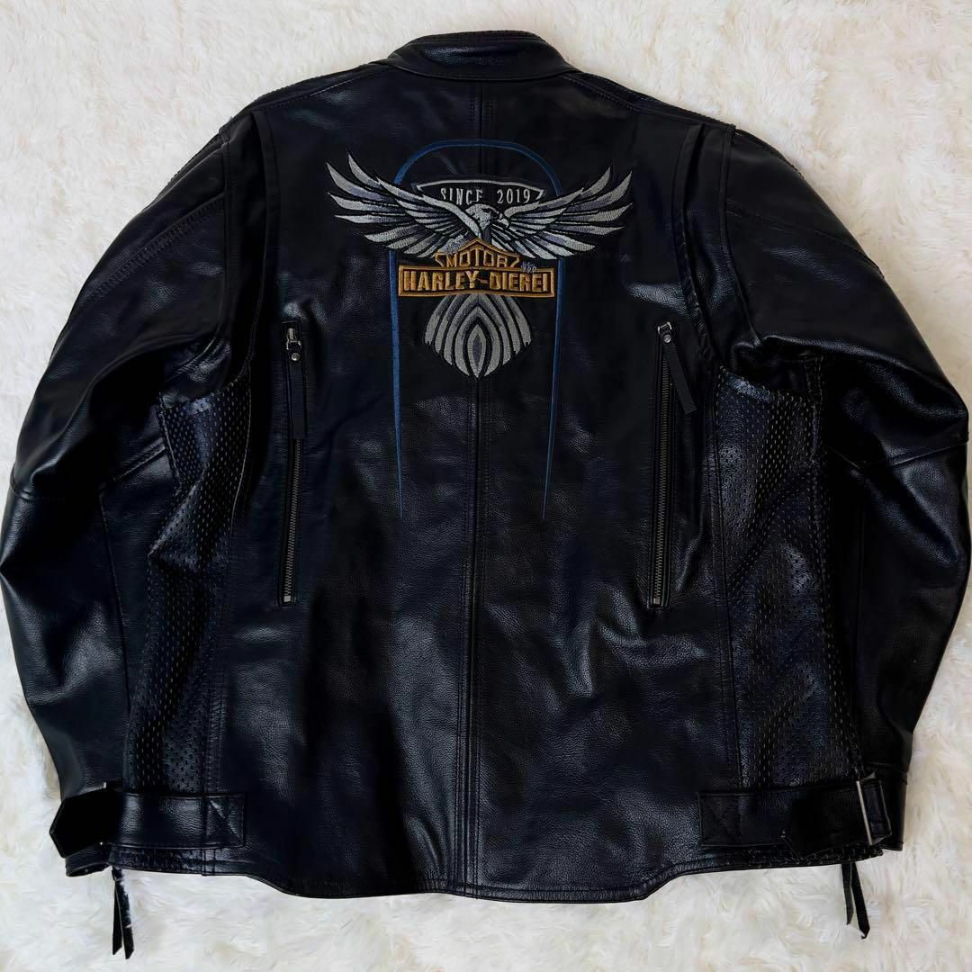 極美品 ハーレーダビッドソン 115周年記念レザージャケット
