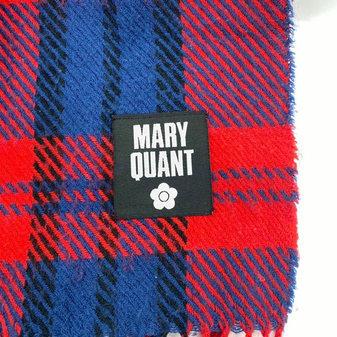 MARY QUANT - MARY QUANT マリークワント マフラー ストール 大判