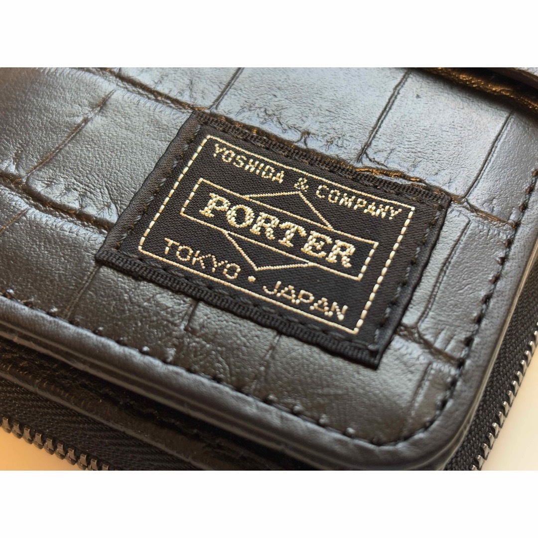 HEADPORTER - HEAD PORTER/財布/コンパクト/カードケース/クロコ型押