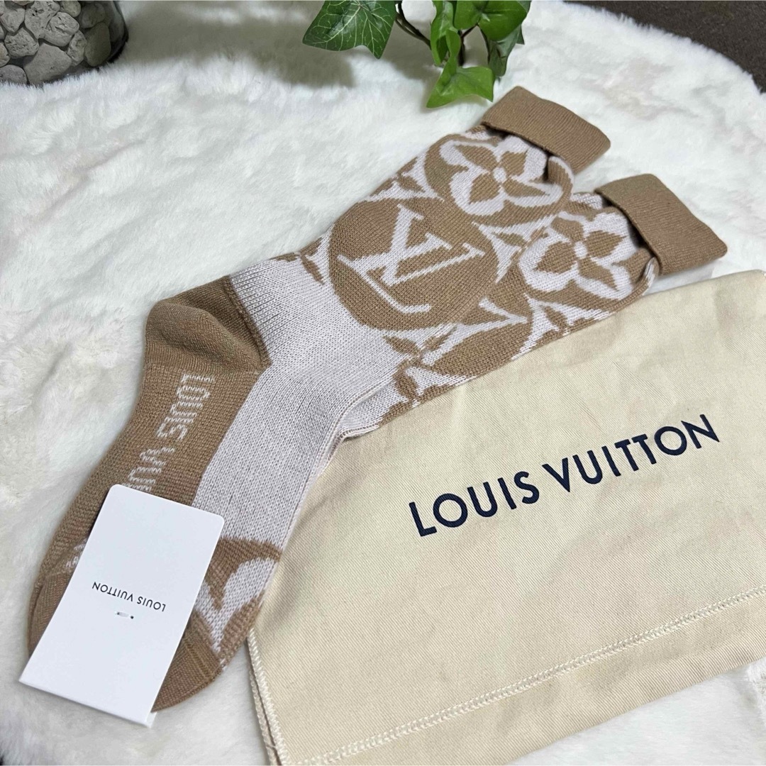 LOUIS VUITTON - LOUIS VUITTON ルイ・ヴィトン 靴下 モノグラム 新品