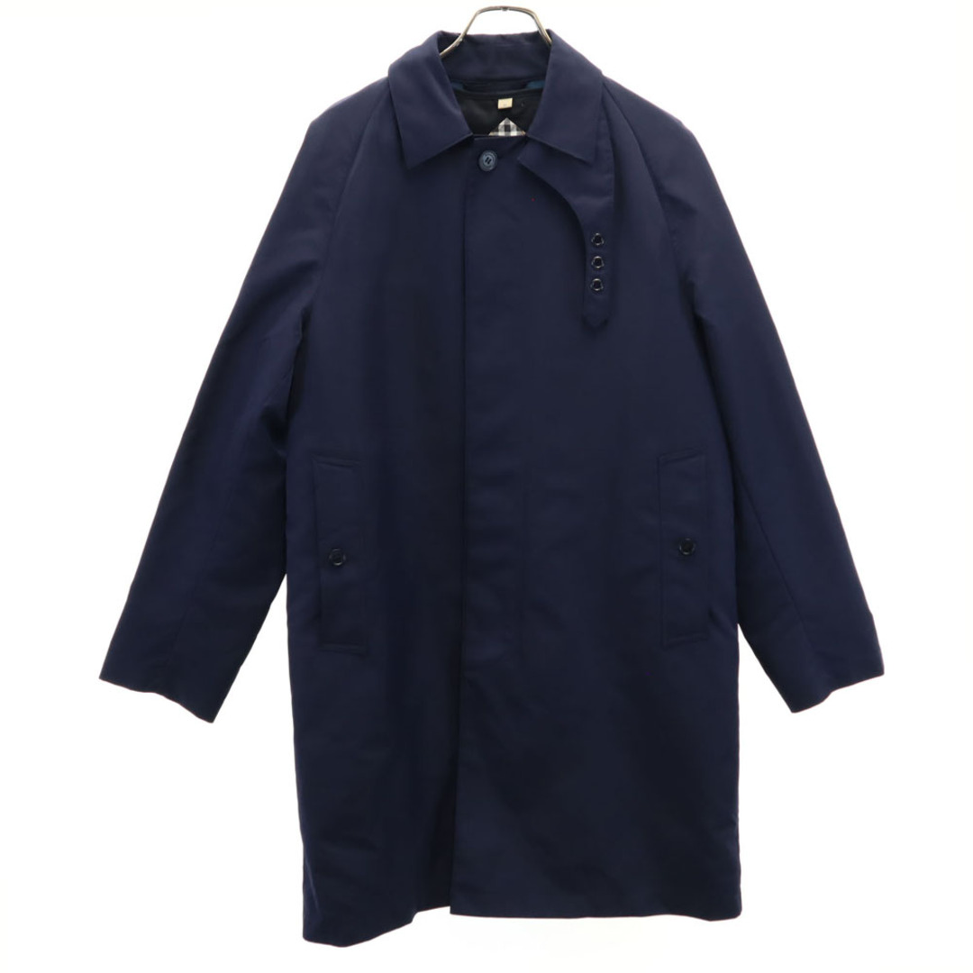 BURBERRY - バーバリー ライナー付き ステンカラーコート 46 ネイビー