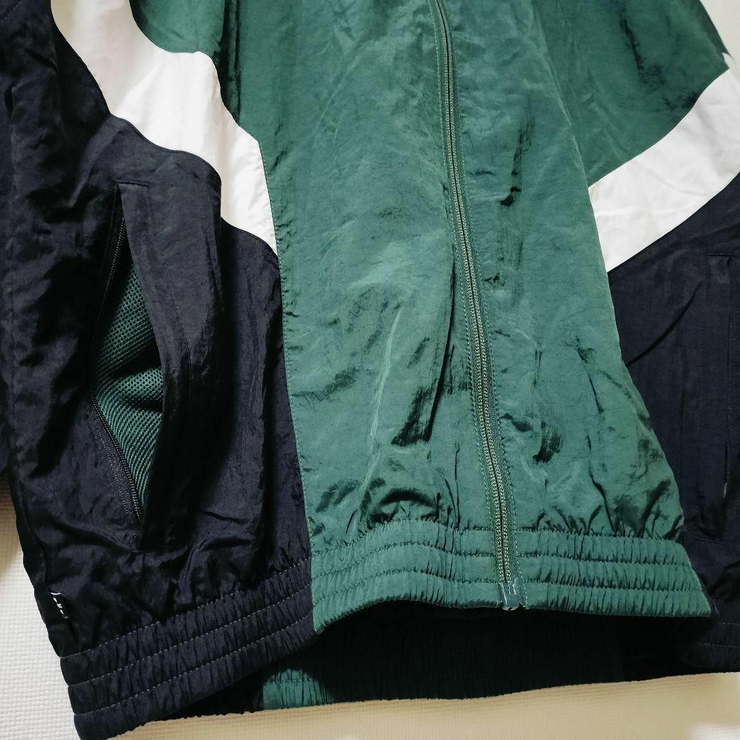 アディダス Rekive 緑 トラック ナイロンジャケット 遠藤さくら 男性S