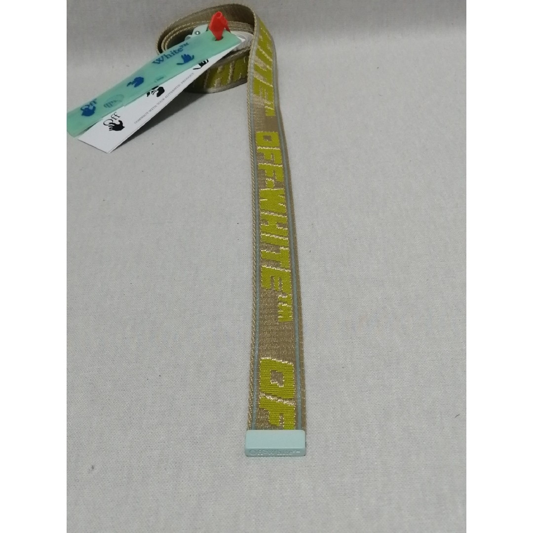 Off-White - ♂♀新品・テープベルト【 Off-White オフホワイト