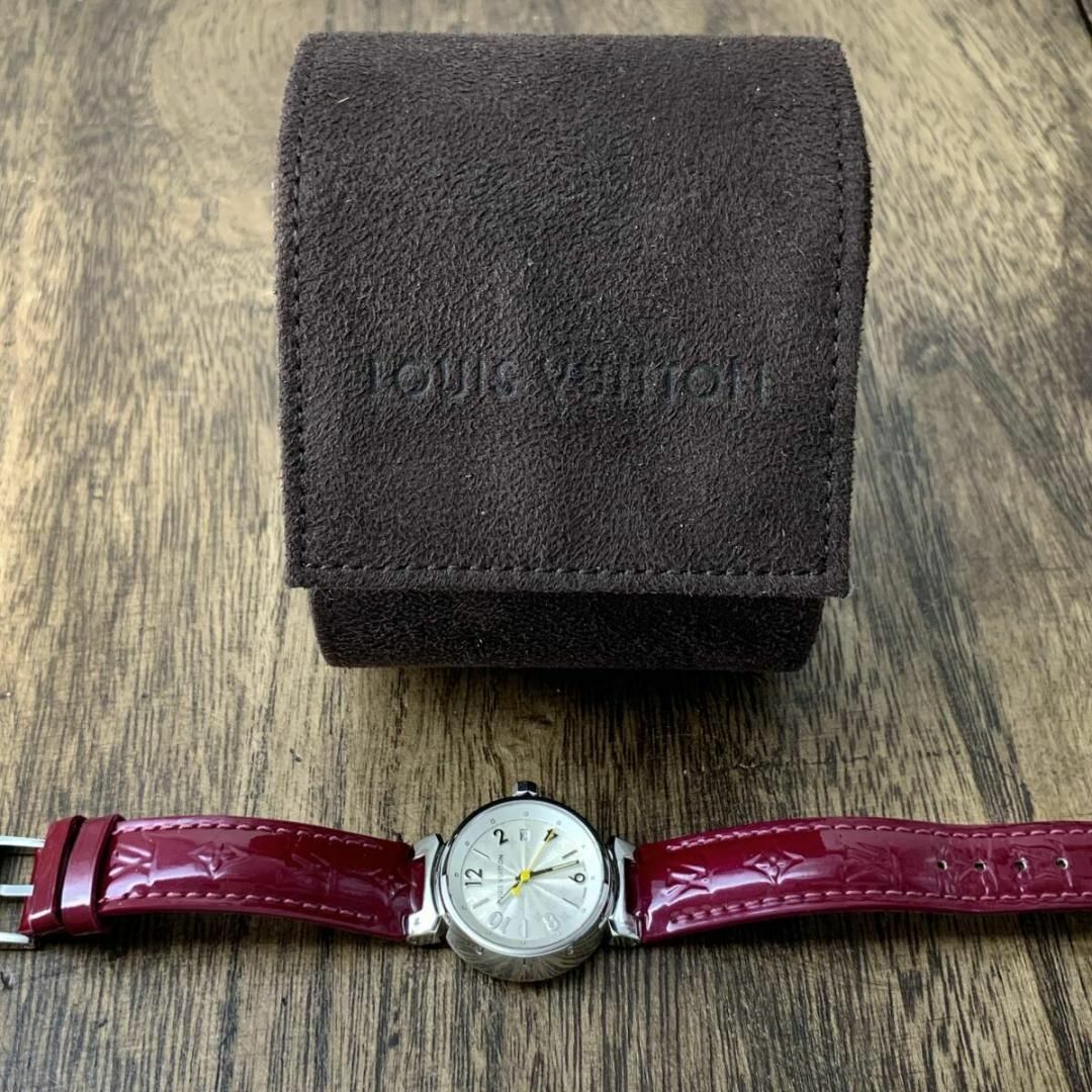 LOUIS VUITTON - 外箱付 ルイヴィトン タンブール デイト モノグラム