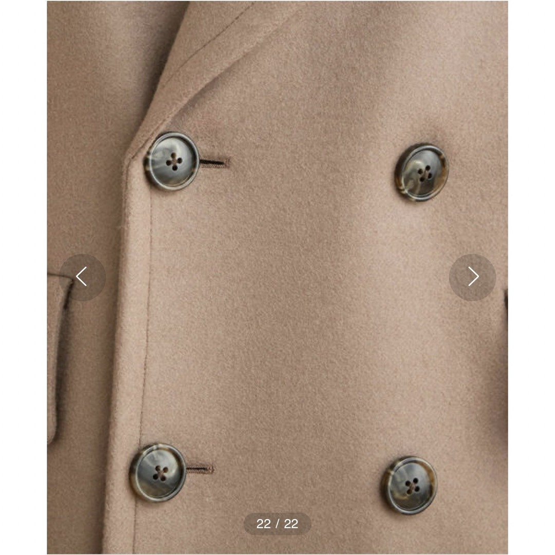 BEAUTY&YOUTH UNITED ARROWS - HAMILTON WOOL MIX メルトンロングP