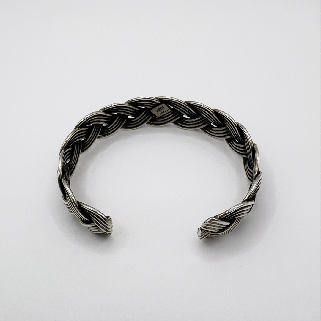 INDIAN JEWELRY - 【極美品☆】ヘンリー マリアーノ バングル 編み込み