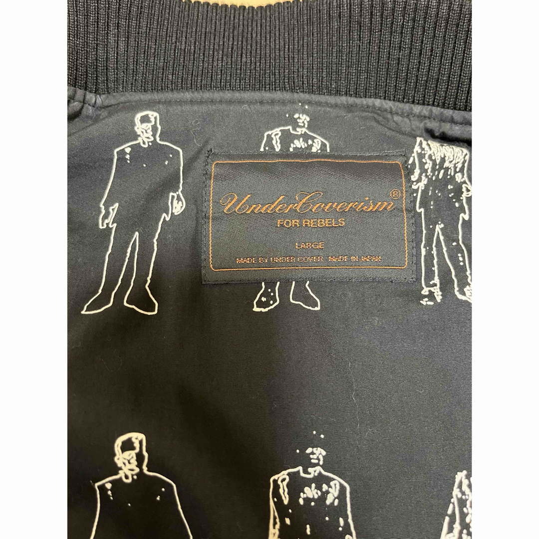 UNDERCOVER - 希少 undercover 02aw 魔女期 ベロア ジャケット 星柄の