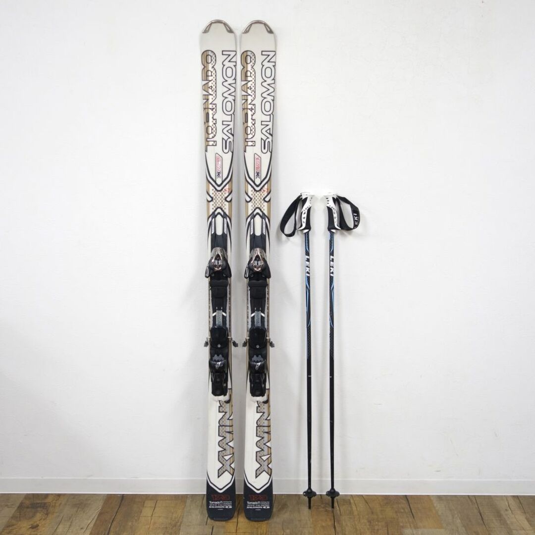 サロモン SALOMON Tornado Ti 173cm ビンディング Z12 LEKI ストック