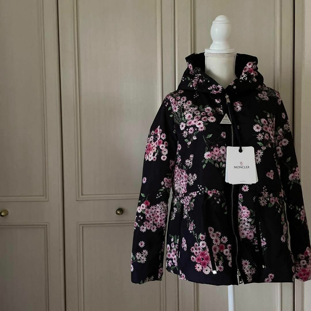 MONCLER - 62 モンクレール MONCLER 花柄 ダウン ジャケット アウター
