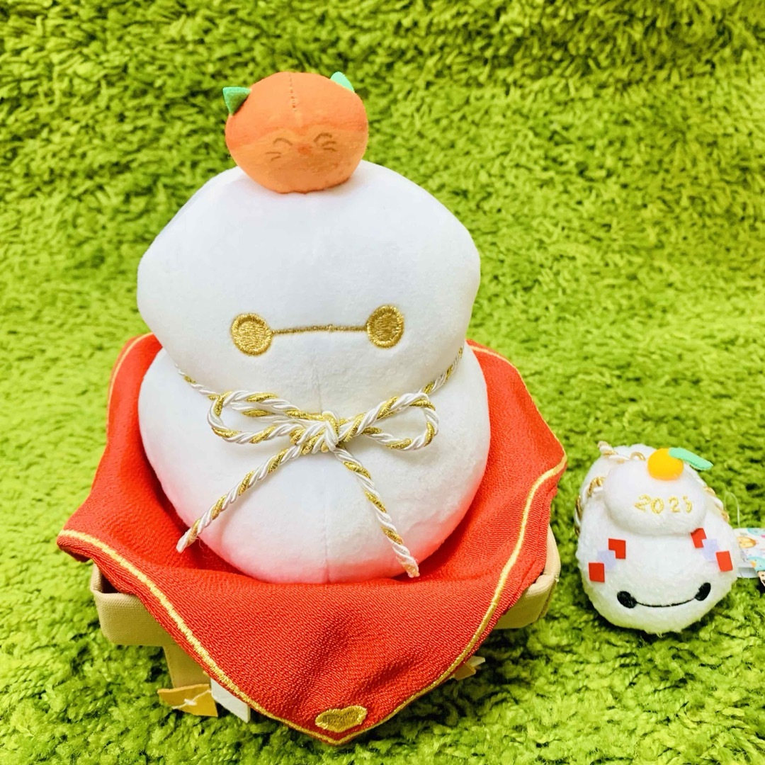 Disney - ベイマックス＆モチ ぬいぐるみ 鏡餅 ツムツム BAYMAX 2025の