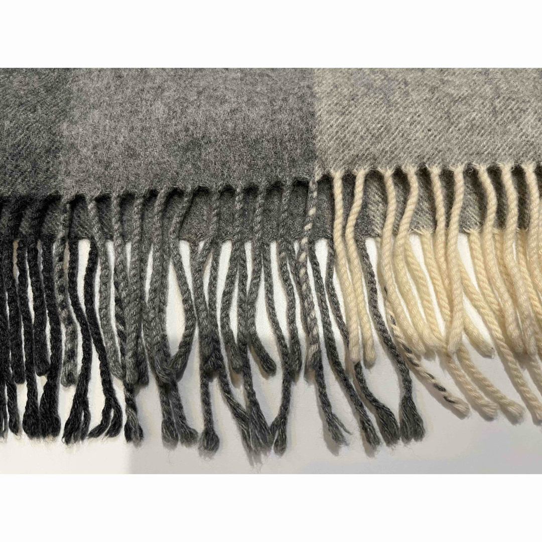 Johnstons - ジョンストンズ カシミヤ 大判ストール ブロックチェック