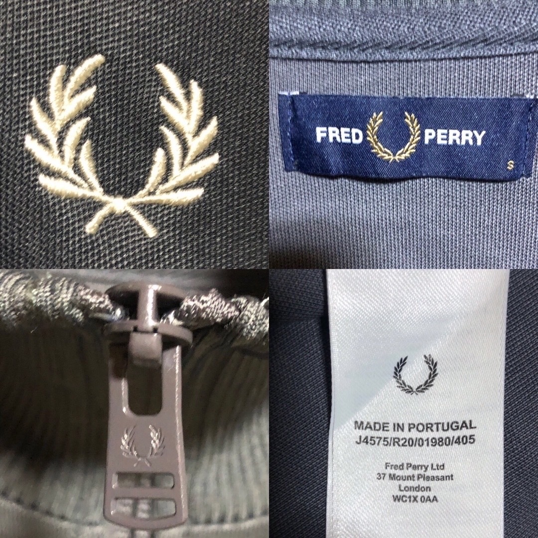 FRED PERRY - Fred Perry⭐️トラックジャケット S 刺繍テープ月桂樹