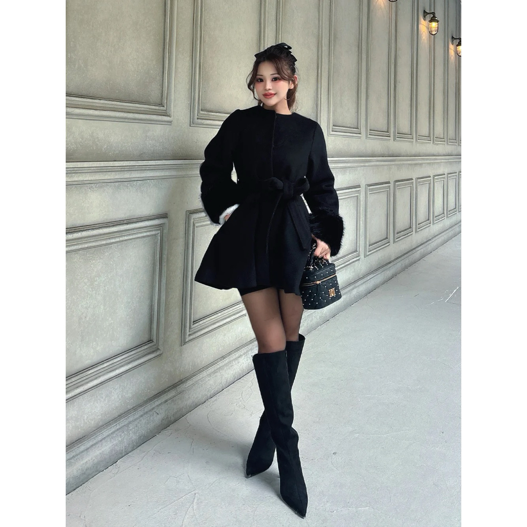 Darich - 新品タグ付き ダーリッチ ウエストベルトメルトンコート FL