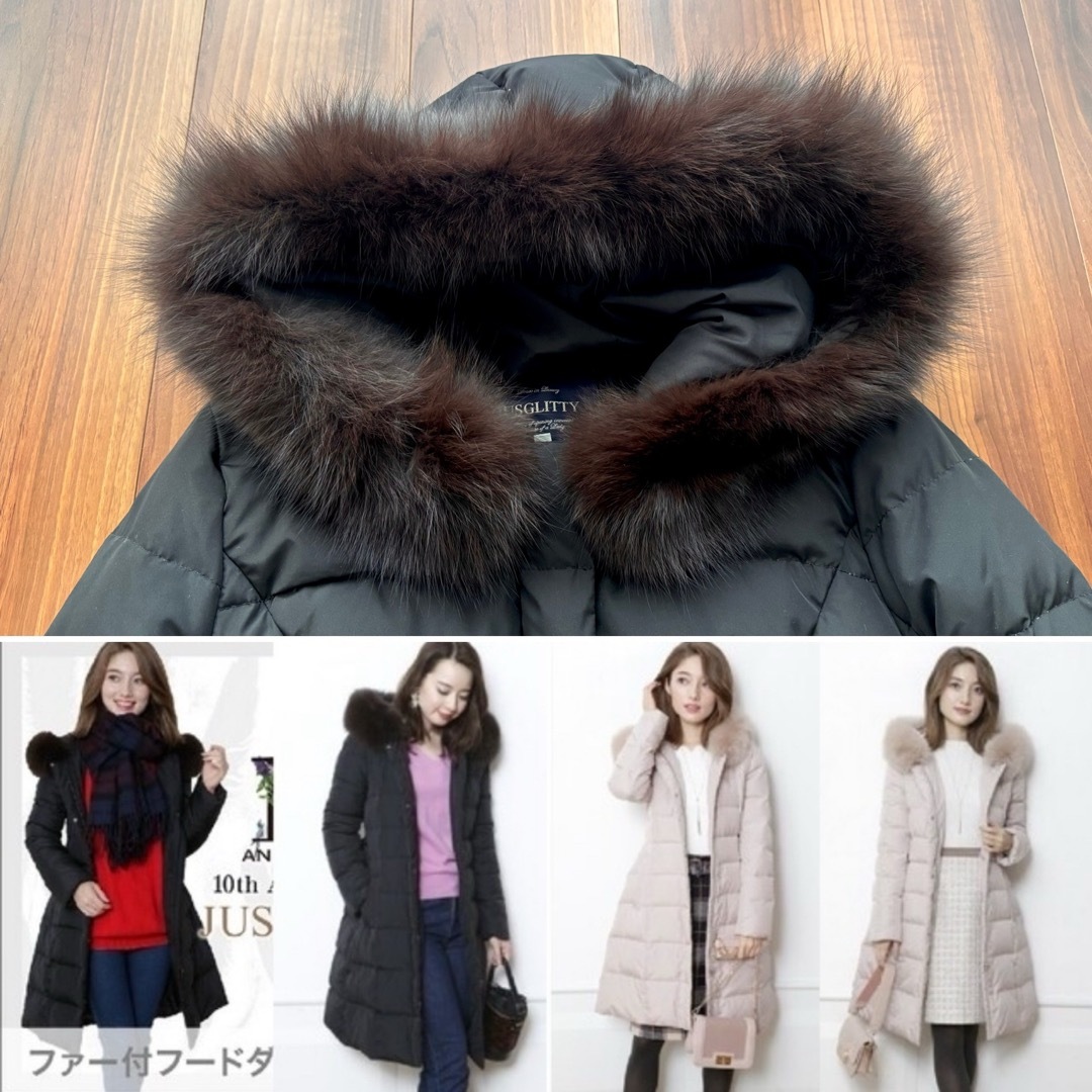 JUSGLITTY - ☆ジャスグリッティー☆ファー付フードダウンコート