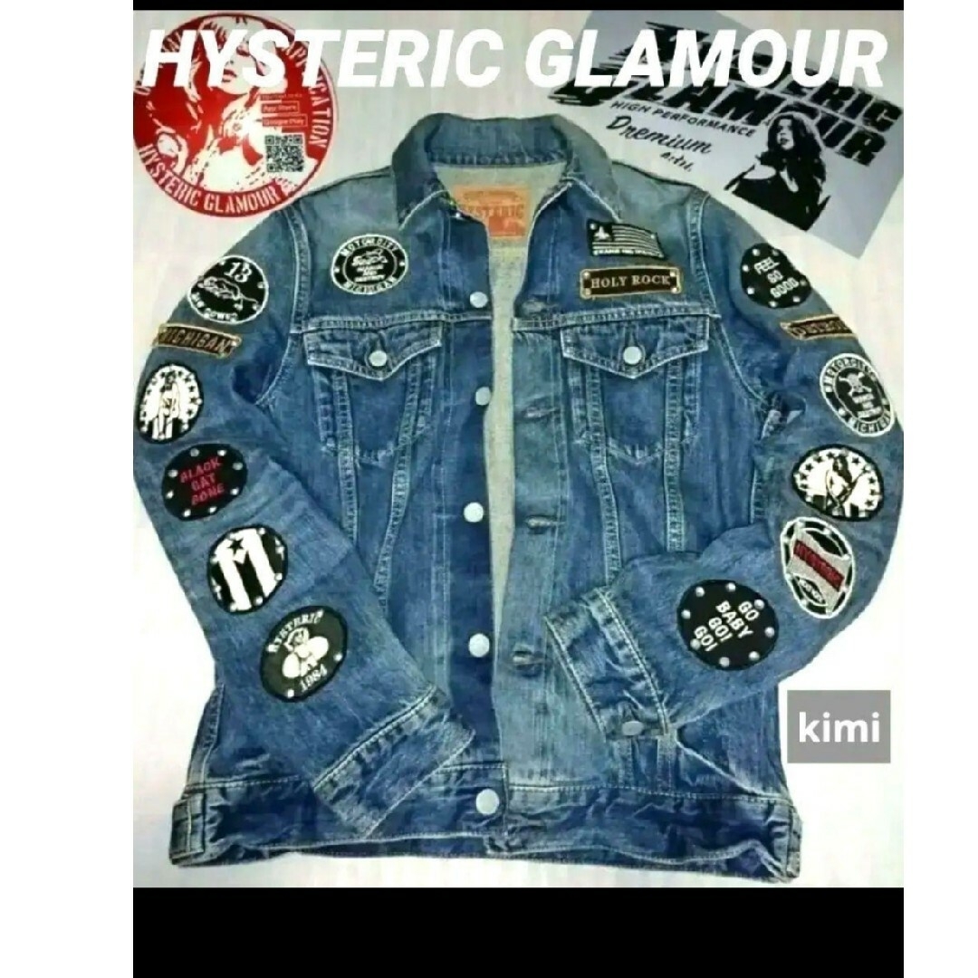 HYSTERIC GLAMOUR - HYSTERIC GLAMOUR ROCKERS デニムジャケット（М