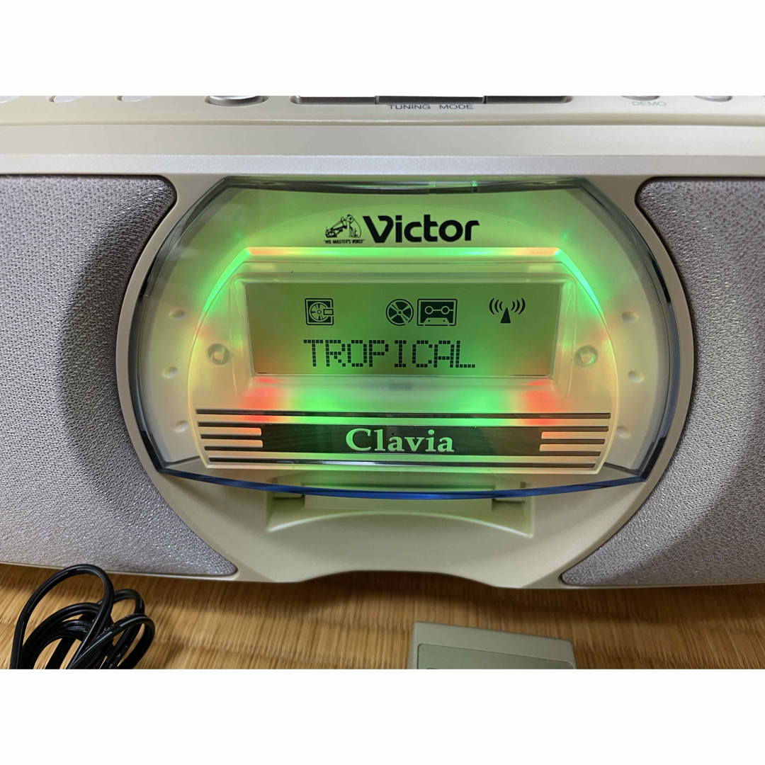 Victor - 希少‼︎ビクター CD/MDラジカセ クラビア RC-G1MD中古品の