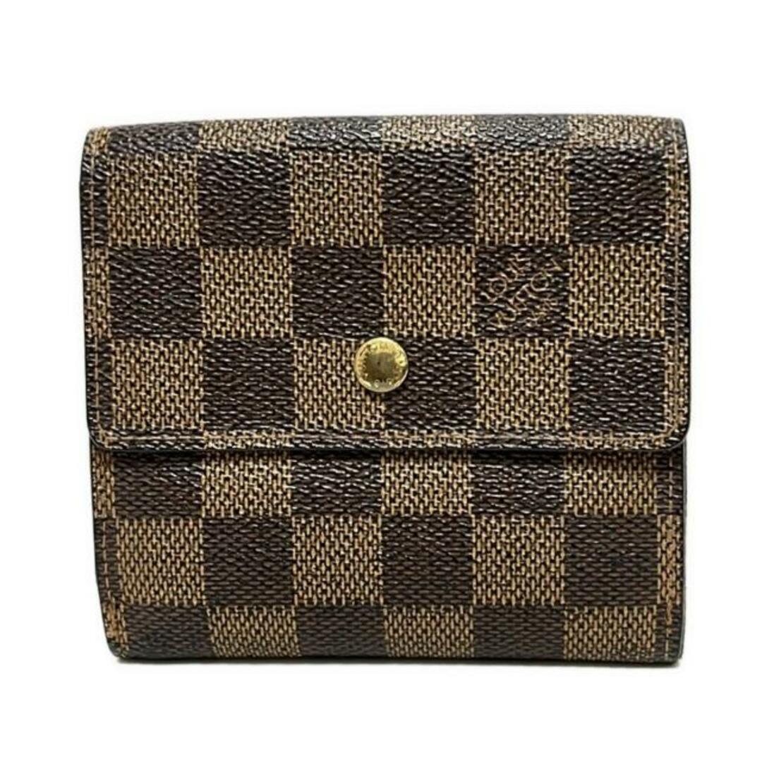 LOUIS VUITTON - LOUIS VUITTON(ルイヴィトン) Wホック財布 ダミエ