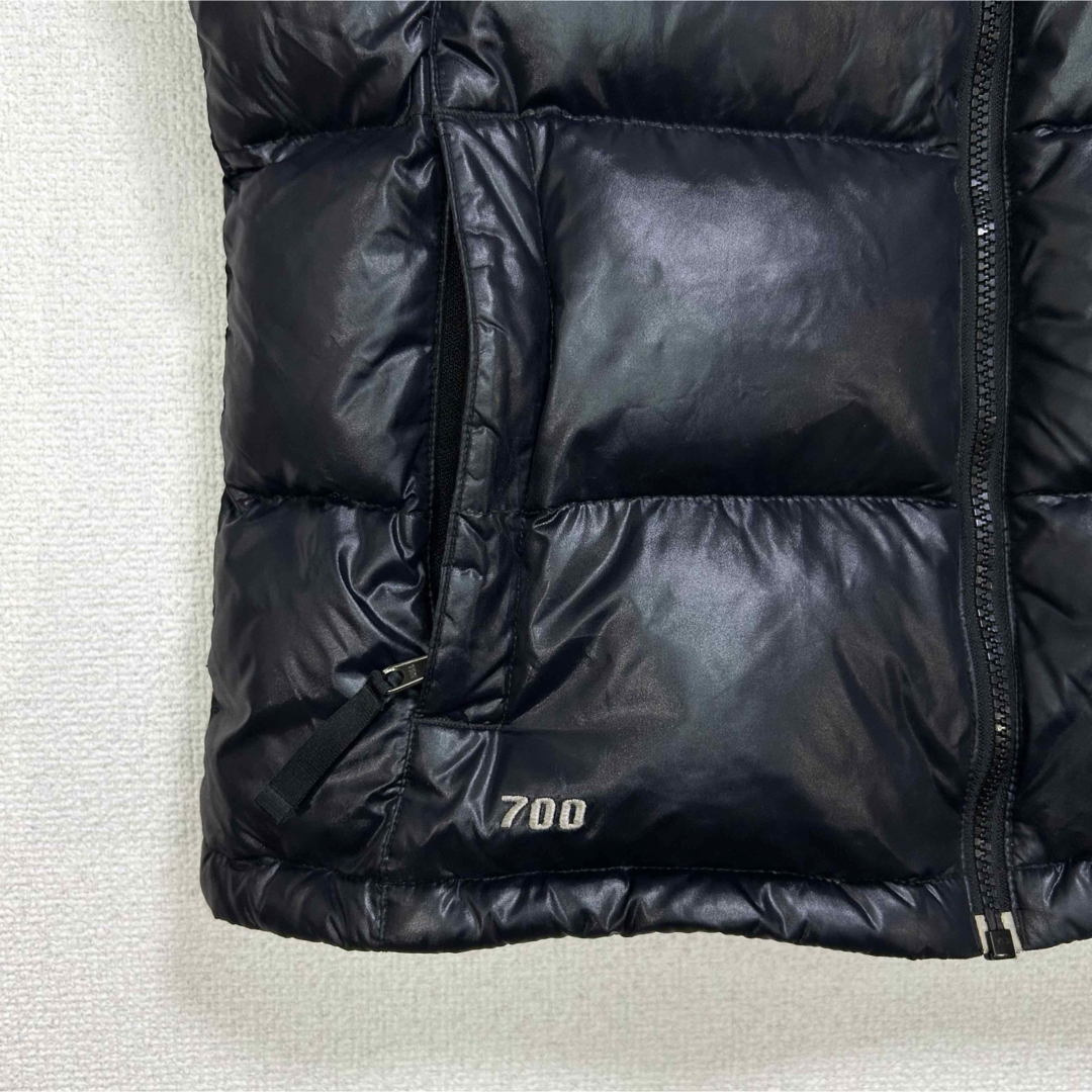 THE NORTH FACE - 人気 ノースフェイス ヌプシ ダウンベスト 黒 700FP