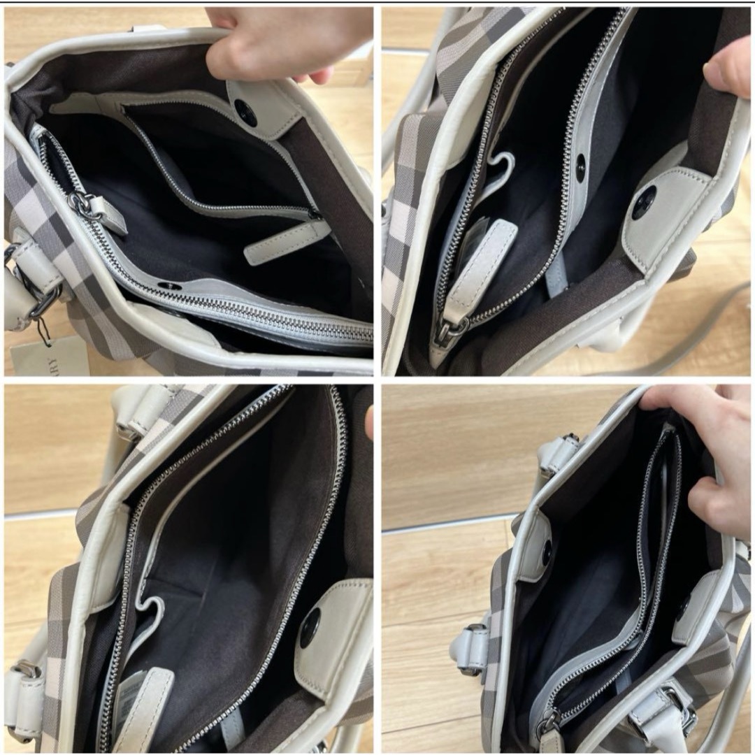 BURBERRY - 訳あり未使用 BURBERRY ノバチェック ハンドバッグ 2way