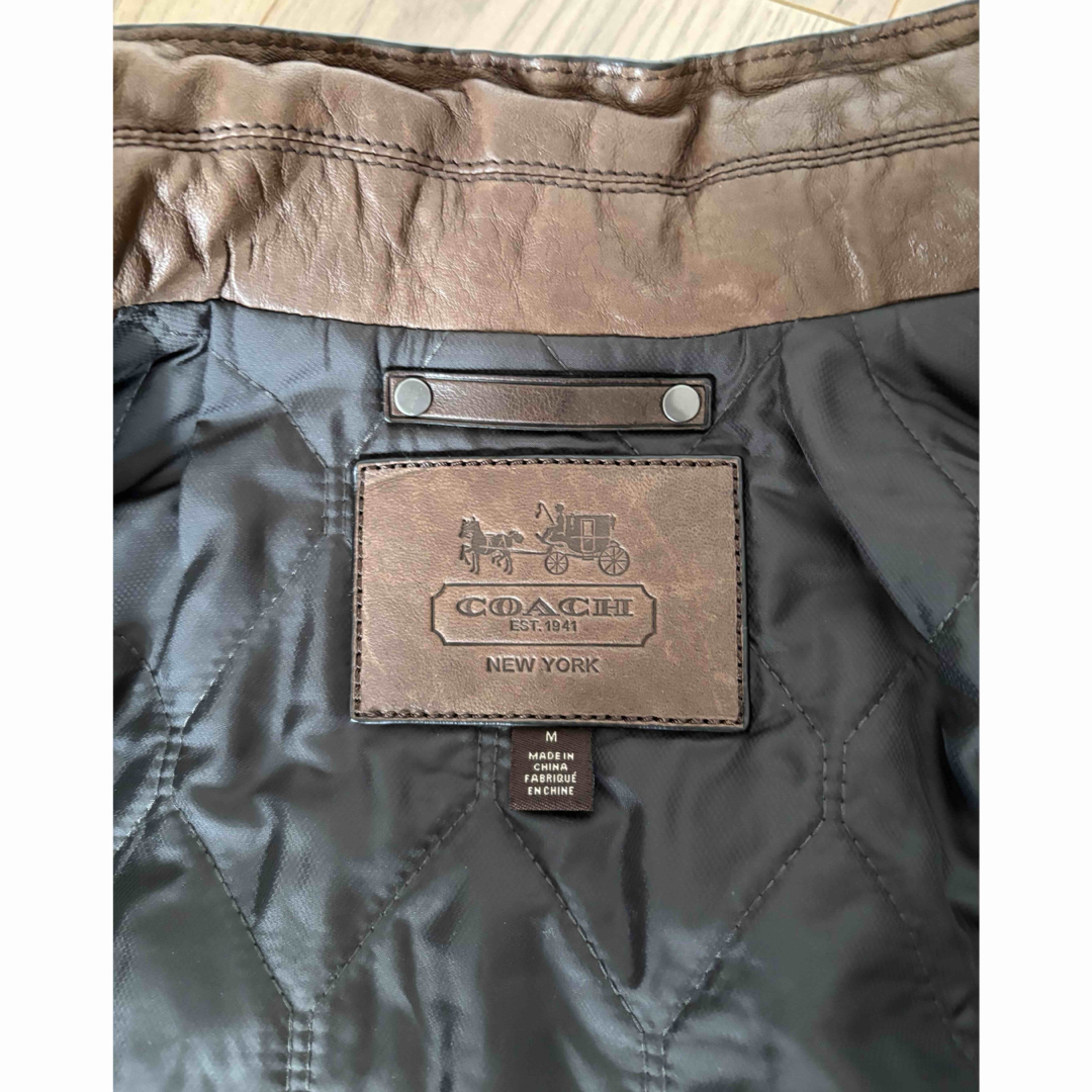 COACH - 【新品未使用】コーチ COACH レザー ラムレザー ライダース