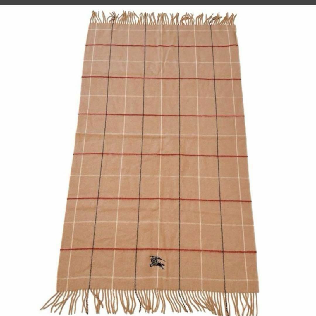 BURBERRY - バーバリー ノバチェックマフラー ビッグホースロゴ刺繍