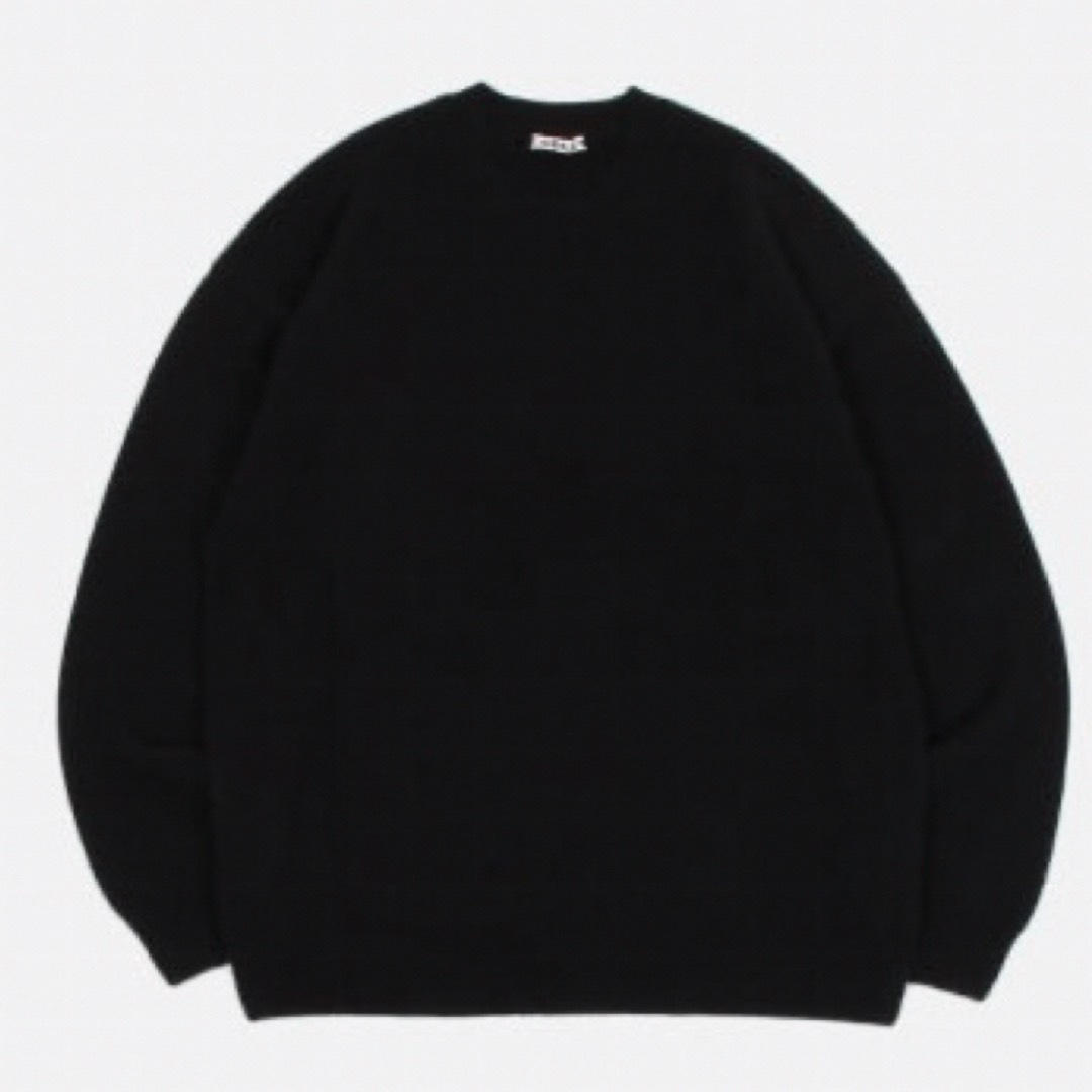 AURALEE - AURALEE BABY CASHMERE KNIT P/O BLACK 4の通販 by ゆう's