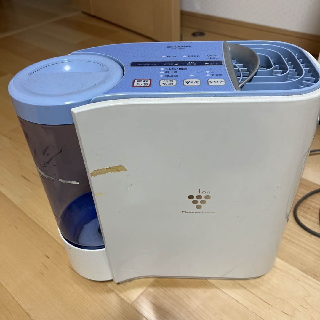 SHARP - シャープ 気化式加湿機(パーソナルタイプ) プラズマクラスター