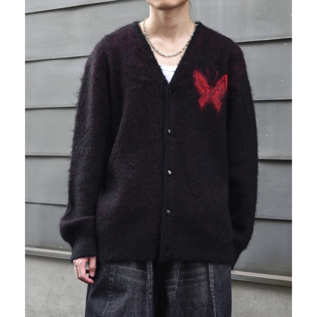 Needles - needles 24aw studious 別注 モヘア カーディガン Sの通販