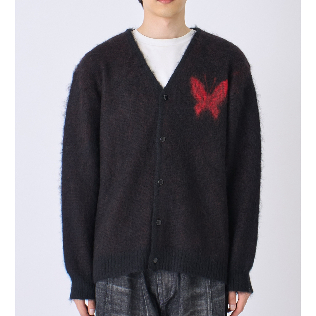 Needles - needles 24aw studious 別注 モヘア カーディガン Sの通販