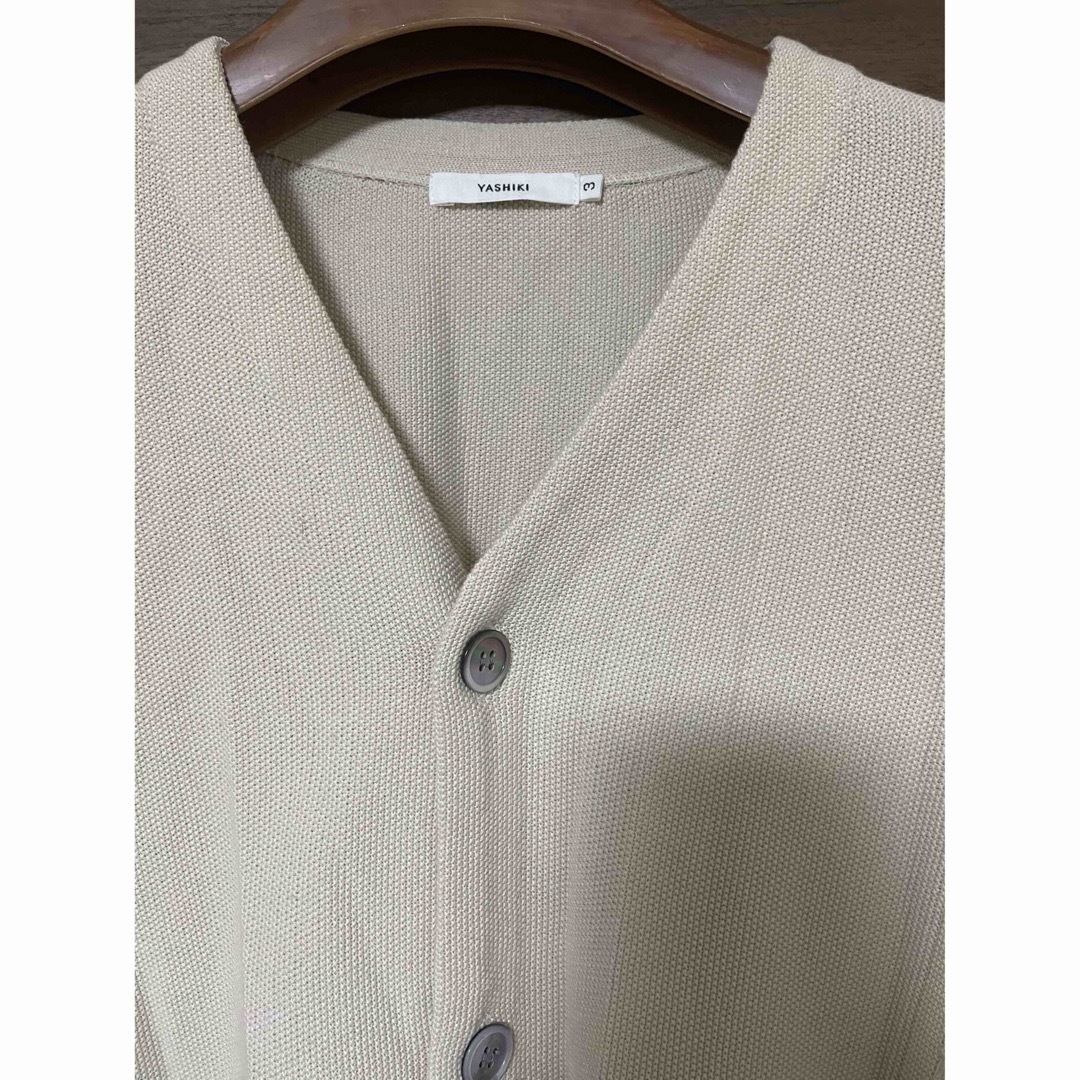 Hanaikada Cardigan - Ivory YASHIKI Hanaikada Cardigan