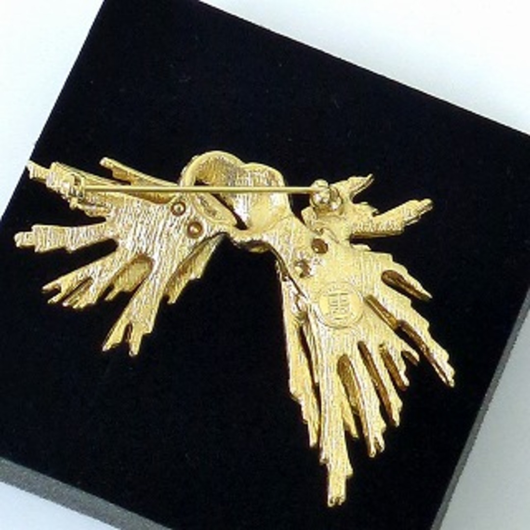 GIVENCHY - GIVENCHY ジバンシー クリスタルラインストーン ブローチ