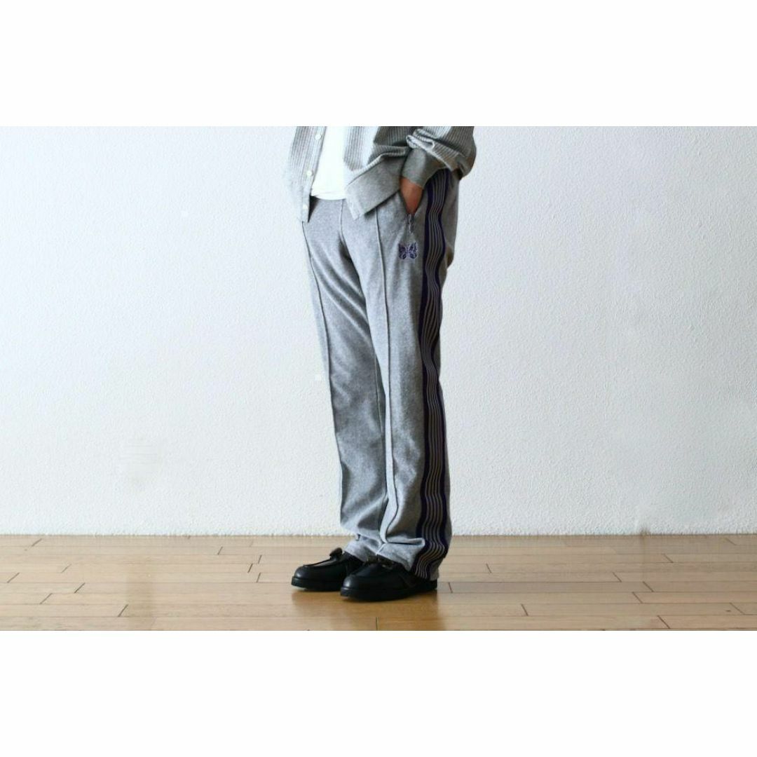Needles - ニードルズ ニードルス NEEDLES 新品 グレー ナロー ベロア
