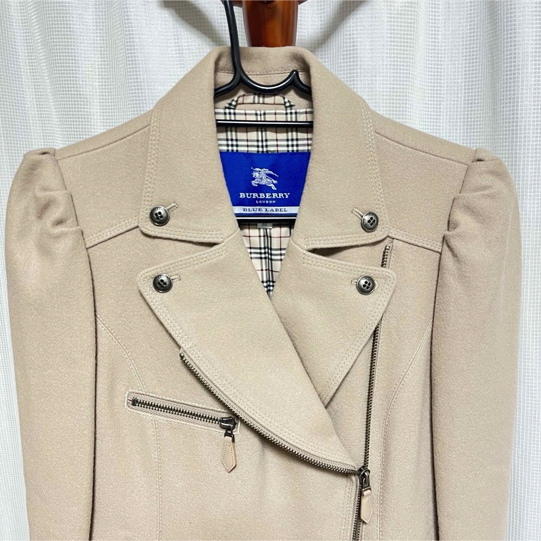 BURBERRY BLUE LABEL - バーバリー コート サイズ38 ベージュの通販 by