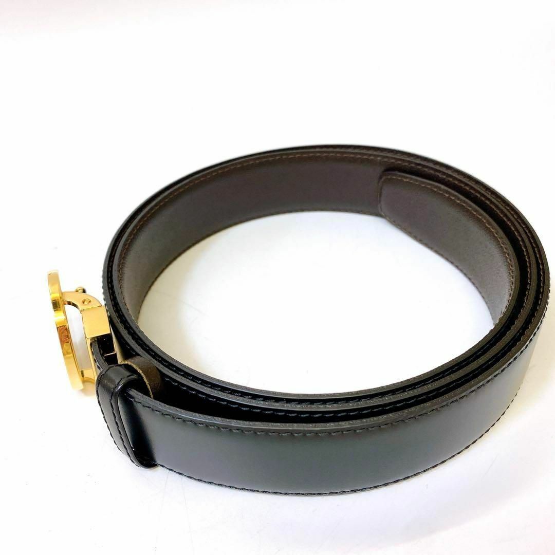 Dunhill - 3927 未使用 高級 ダンヒル 紳士ベルト ロゴマーク