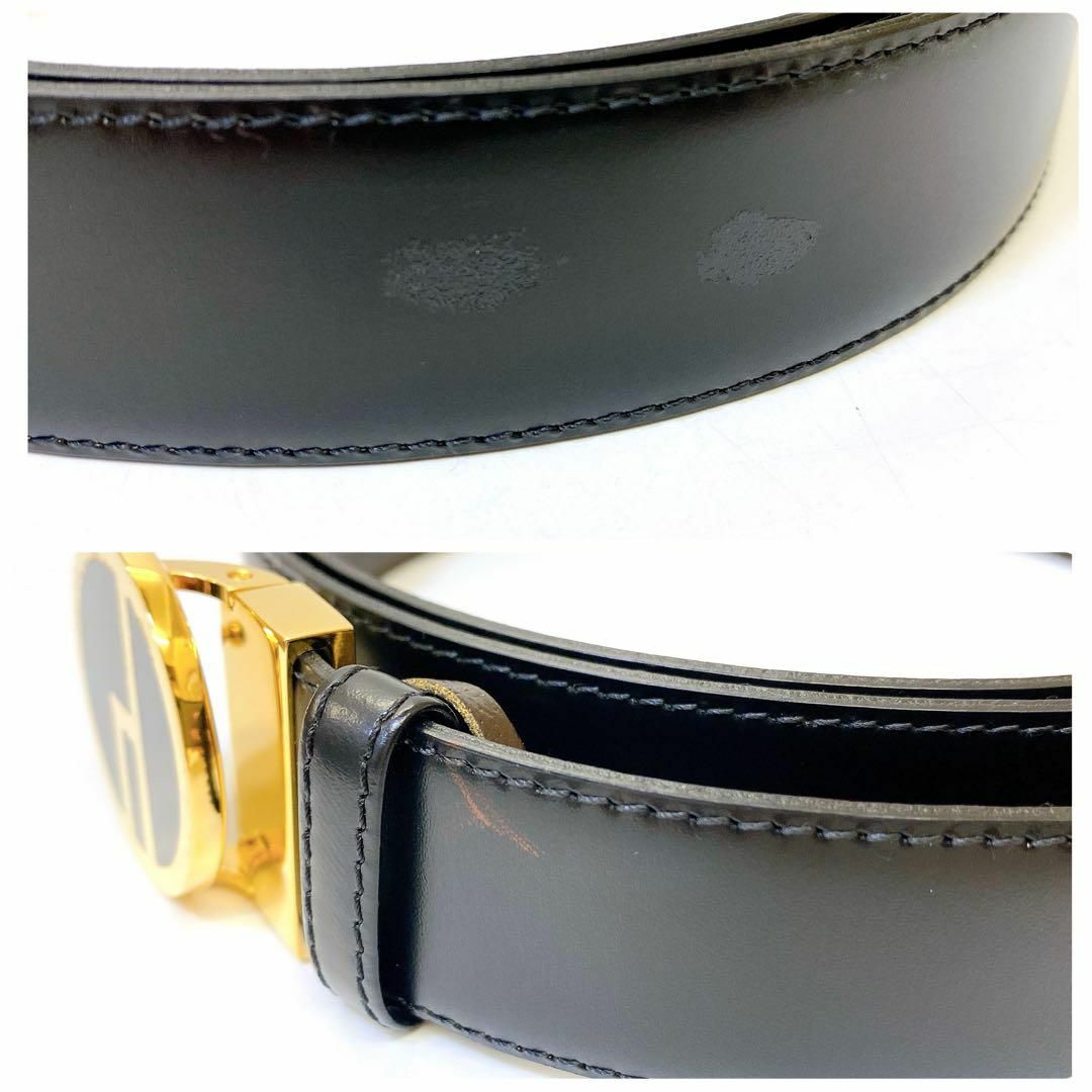 Dunhill - 3927 未使用 高級 ダンヒル 紳士ベルト ロゴマーク