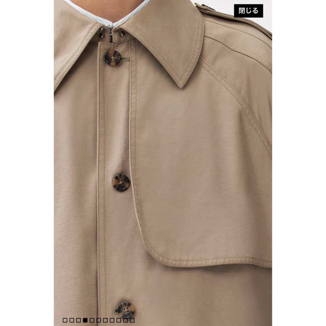 H&M - ☆新品未使用☆rokh × H&M トレンチコート Lサイズの通販 by a