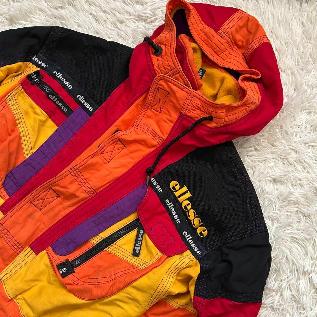 ellesse - スキーウェア セットアップ エレッセ メンズ 派手 マルチ
