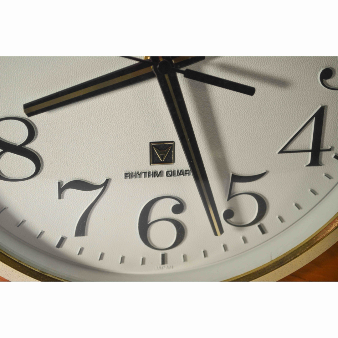 CITIZEN - 木枠 シチズン CITIZEN 連続秒針 ウォール クロック 壁掛け