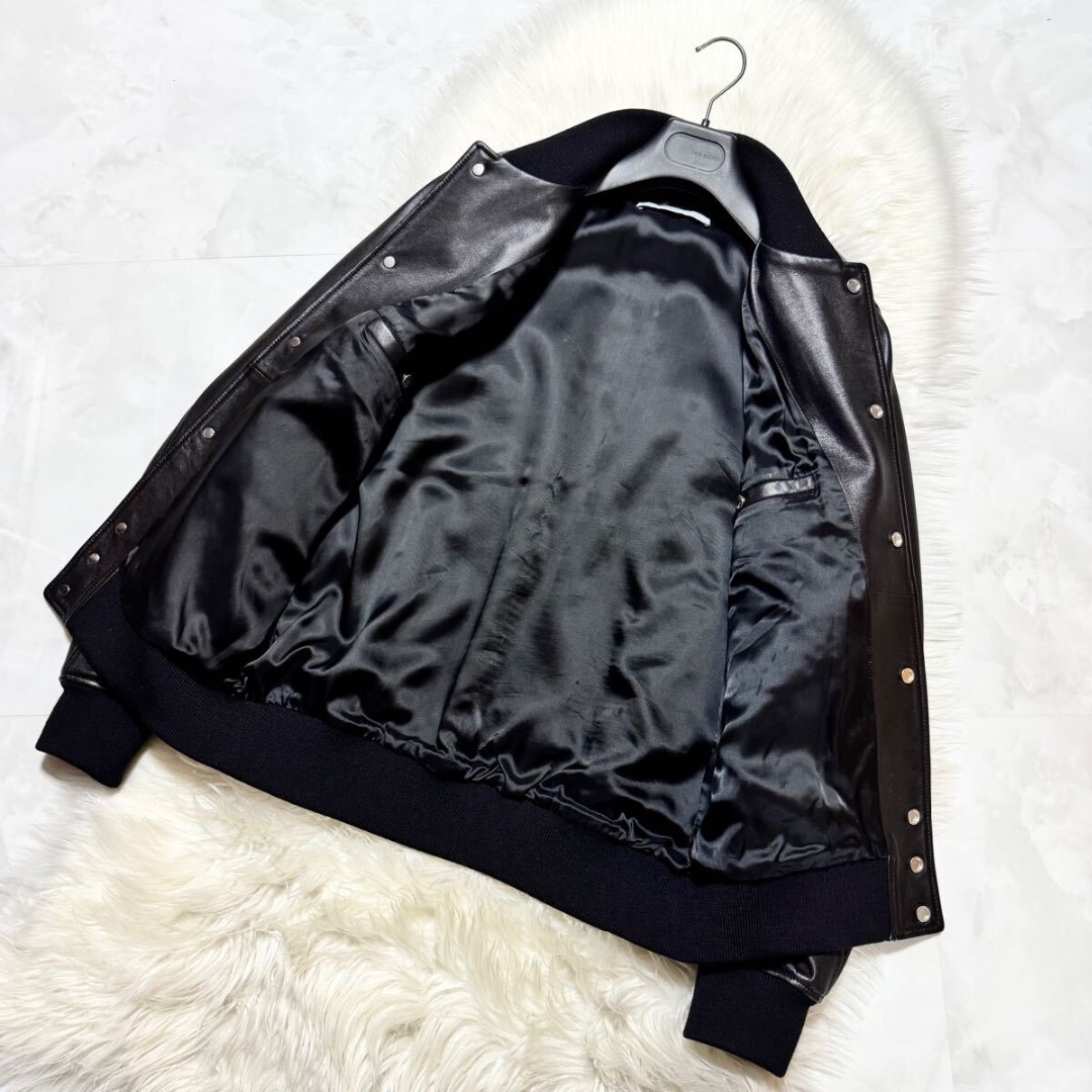 GIVENCHY - 本物 極美品 ジバンシー ラウンドスター レザー ブルゾン