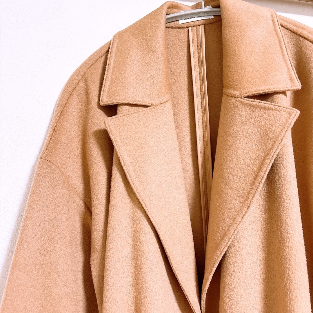 PLST - プラステPLST ウールテンセルリバーチェスターロングコートの