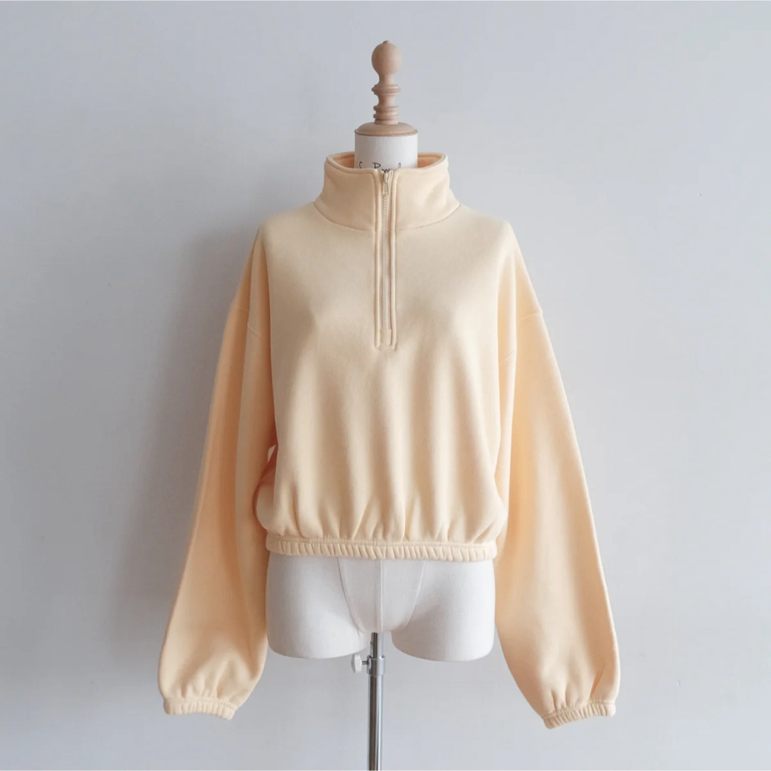 SeaRoomlynn - シールームリン Volume Sweat ハーフZipトップスの通販