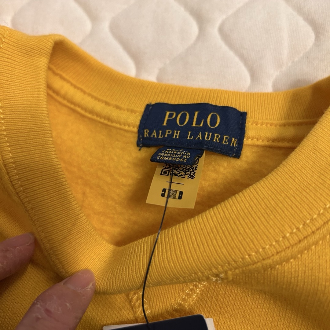 POLO RALPH LAUREN - ⭐︎新品 ラルフローレン トレーナー イエロー 裏