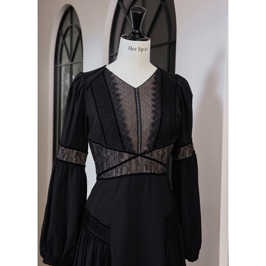 Her lip to - Social Lace Flare Dressの通販 by rucaの水族館