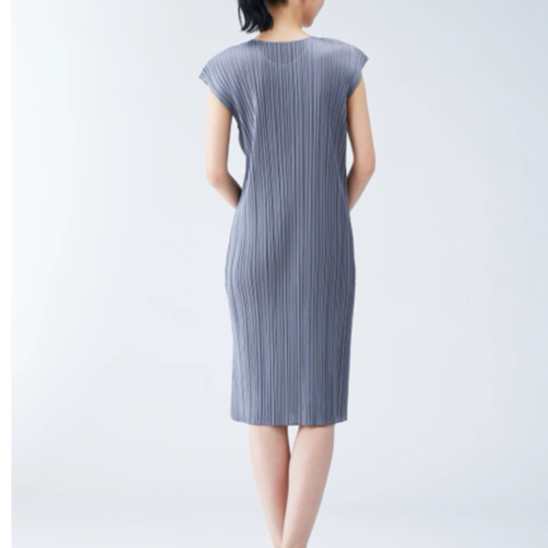 PLEATS PLEASE ISSEY MIYAKE - PLEATS PLEASE BASICSフレンチ袖GRAY