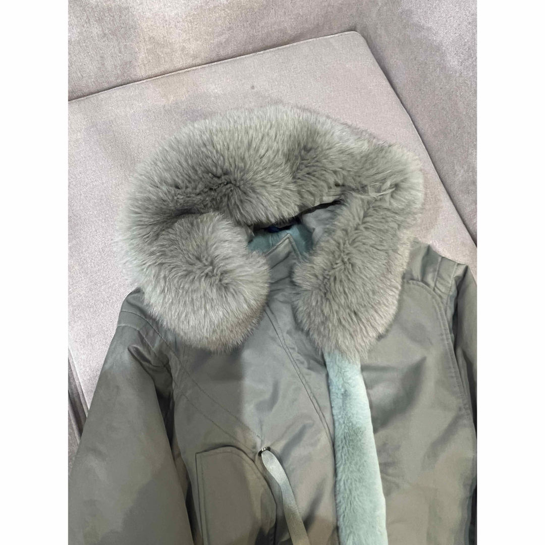 Pauline Bleu - ポリーヌブロー リアルファーコートの通販 by りちひな